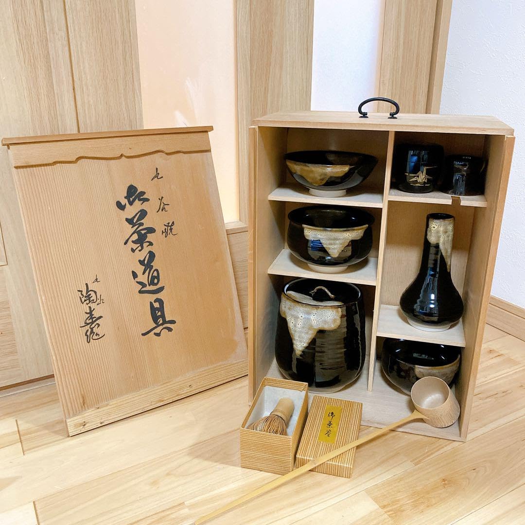 九谷焼茶道具セット